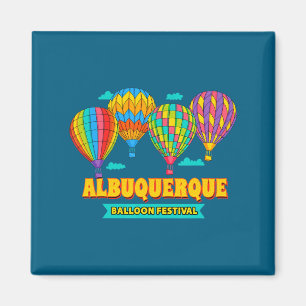 Albuquerque Balloon Festival New Mexico Fiesta Magnet