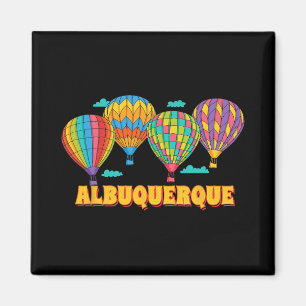 Albuquerque Balloon Festival New Mexico Fiesta  Magnet