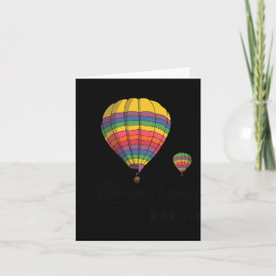 Albuquerque Balloon Festival Shirt New Mexico Shir Card