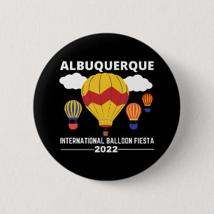 Albuquerque Balloon Fiesta 2022 2 Inch Round Button