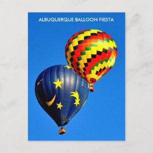 ALBUQUERQUE BALLOON FIESTA POSTCARD