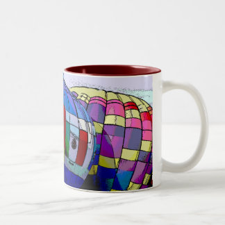 Albuquerque Balloon Fiesta Two-Tone Coffee Mug