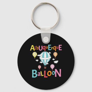 Albuquerque Balloon New Mexico Hot Air Balloon  Keychain