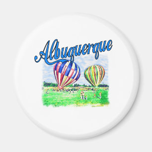 Albuquerque Balloons Magnet