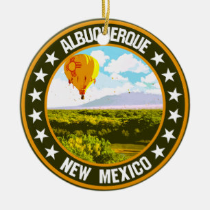 Albuquerque                                     ceramic ornament