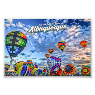 Albuquerque Hot Air Balloon Fiesta Photo Print