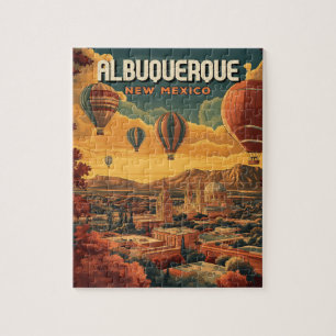 Albuquerque Hot Air Balloon Sunrise  Jigsaw Puzzle