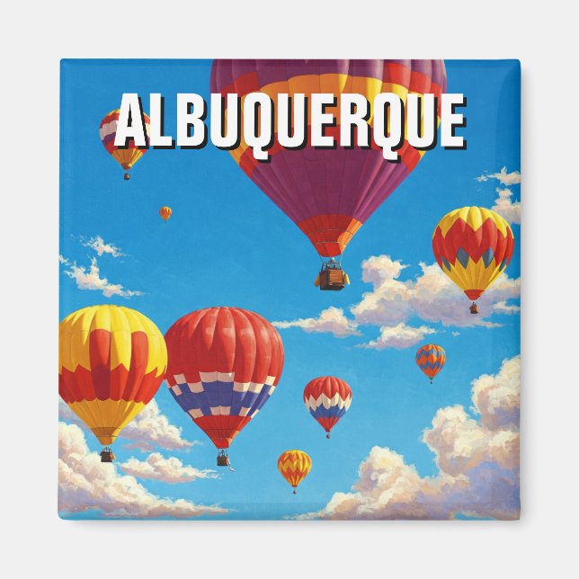 Albuquerque International Balloon Fiesta Magnet (Front)