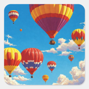 Albuquerque International Balloon Fiesta Square Sticker
