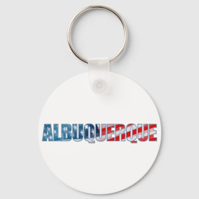 Albuquerque Keychain (Front)