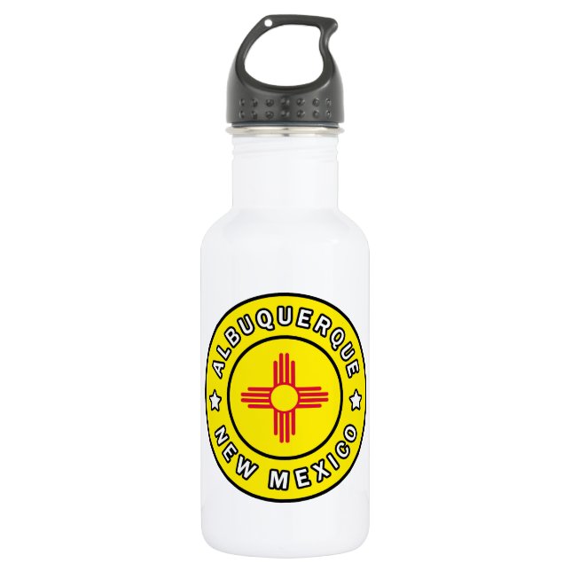 Albuquerque New Mexico 532 Ml Water Bottle (Front)