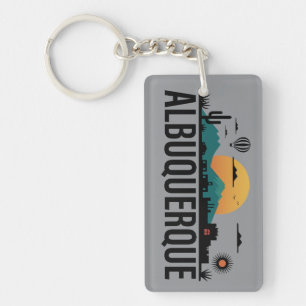Albuquerque New Mexico Keychain