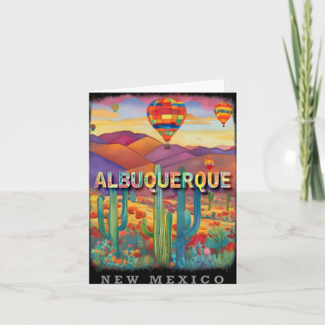 Albuquerque New Mexico Nm Desert Oasis Sd316  Card (Front)