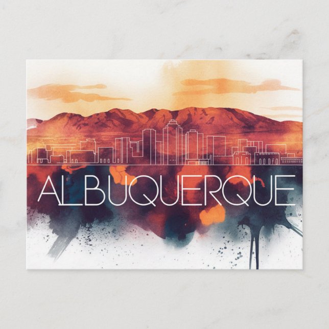 Albuquerque New Mexico  Postcard (Front)