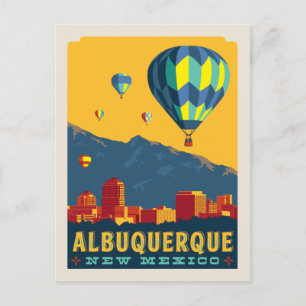 Albuquerque, New Mexico   Save the Date Announcement Postcard