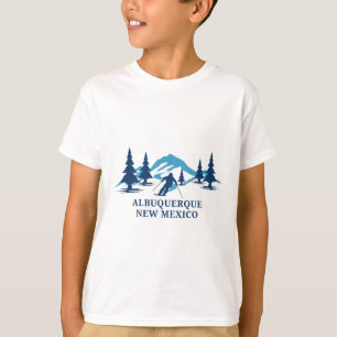 Albuquerque New Mexico Ski Resort Skiing Skier T-Shirt