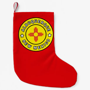Albuquerque New Mexico Small Christmas Stocking