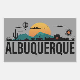 Albuquerque New Mexico Sticker