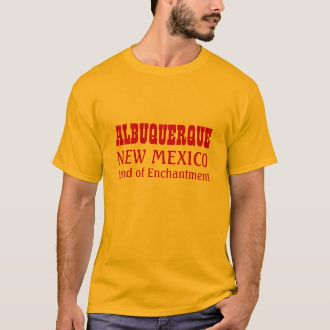 ALBUQUERQUE, NEW MEXICO T-Shirt (Front)