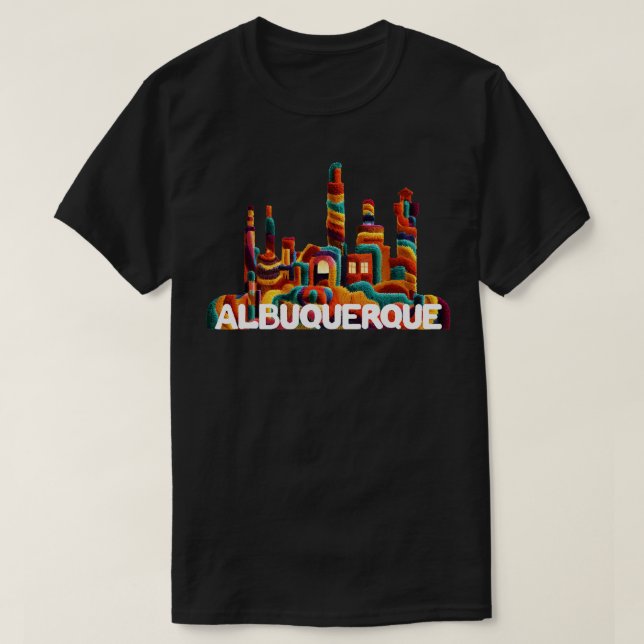 Albuquerque New Mexico T-Shirt (Design Front)