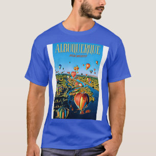 Albuquerque New Mexico Travel Poster T-Shirt