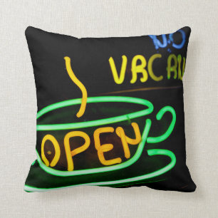 Albuquerque, New Mexico, USA. Route 66 Throw Pillow