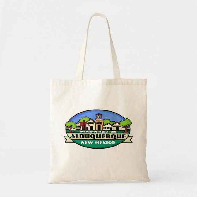 Albuquerque Nouveau-Mexique sac souvenir ville (Devant)
