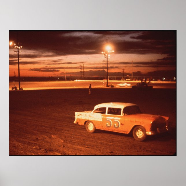 Albuquerque Speedway Park, Vintage Poster (Front)