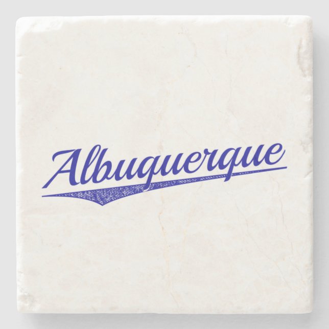 Albuquerque Stone Coaster (Front)