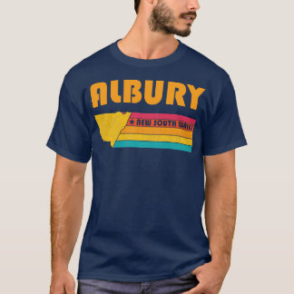 Albury New South Wales Vintage Distressed Souvenir T-Shirt