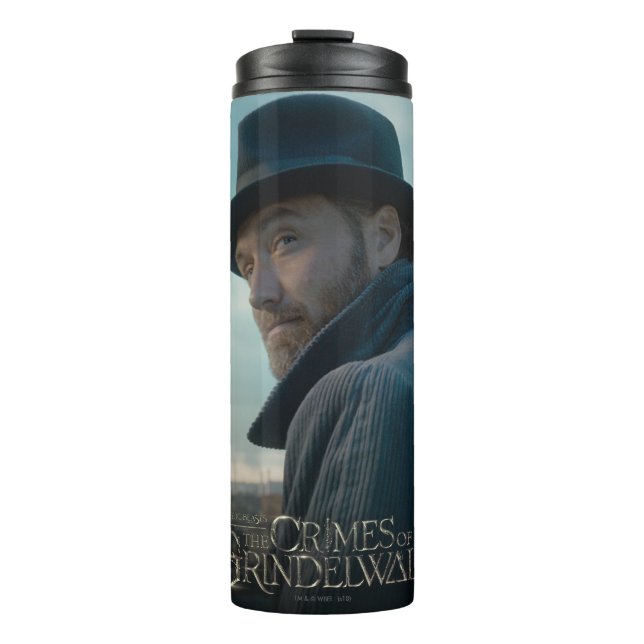 Albus Dumbledore Photo Thermal Tumbler (Front)