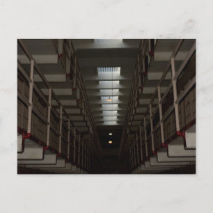 Alcatraz Cell Block - Upper Level Postcard