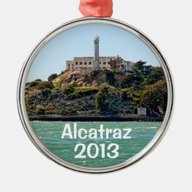 Alcatraz Holiday Ornament (Front)