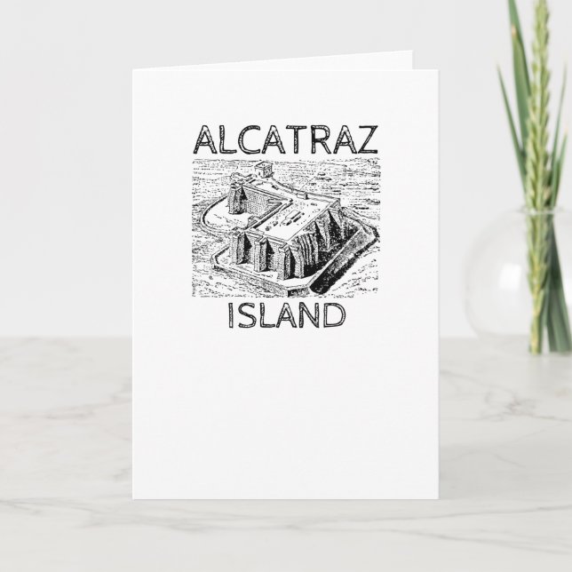 Alcatraz Island Card (Front)