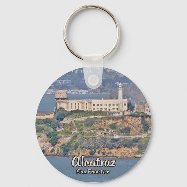 Alcatraz Island Keychain (Front)