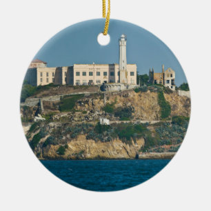 Alcatraz Island Prison San Francisco Bay Ceramic Ornament