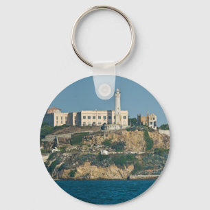 Alcatraz Island Prison San Francisco Bay Keychain