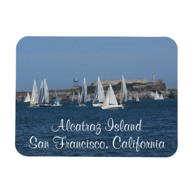 Alcatraz Island - San Francisco #4 Magnet (Horizontal)