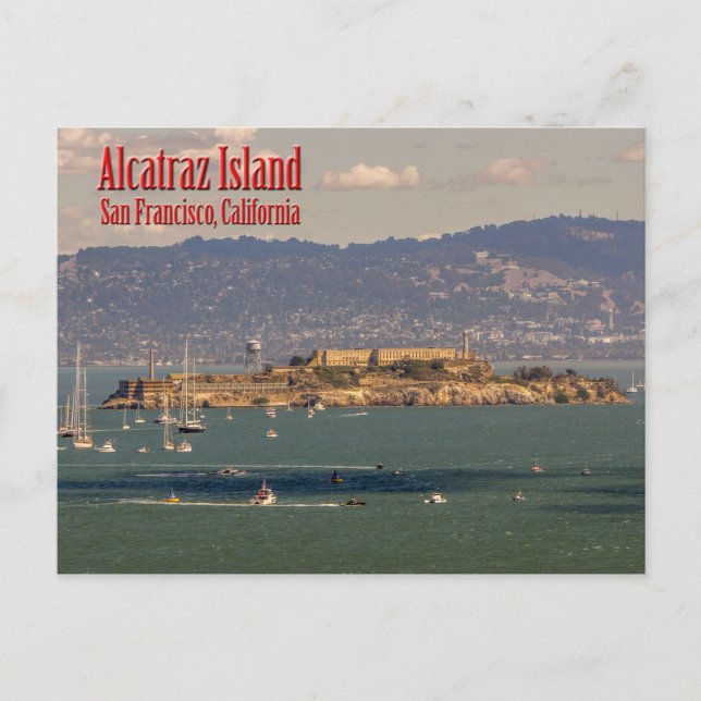 Alcatraz Island San Francisco, California Postcard (Front)