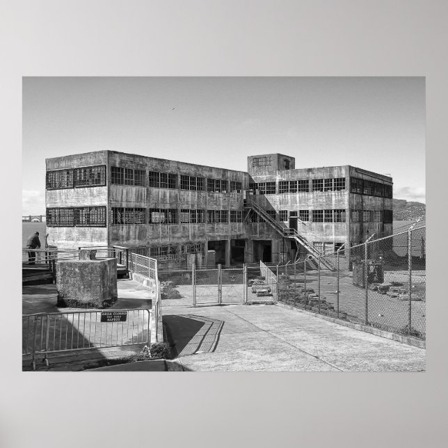 ALCATRAZ MODEL INDUSTRIES BUILDING POSTER (Front)
