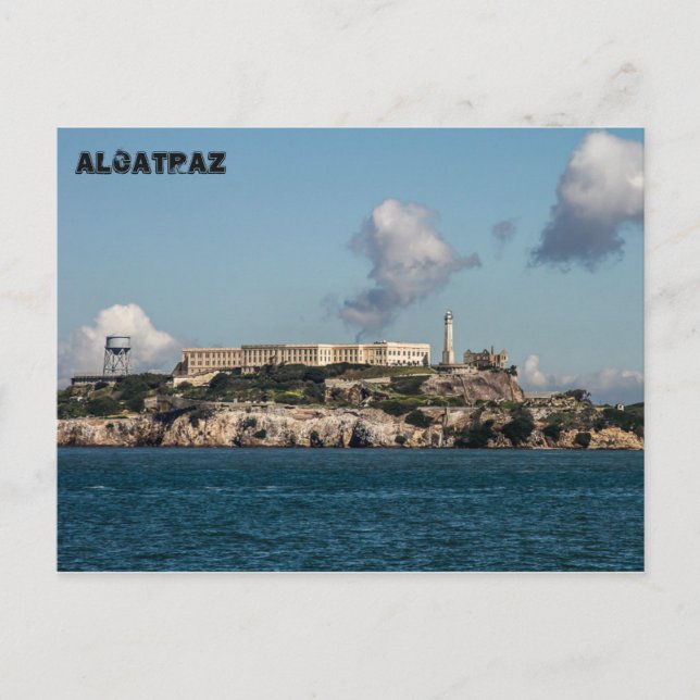 alcatraz postcard (Front)