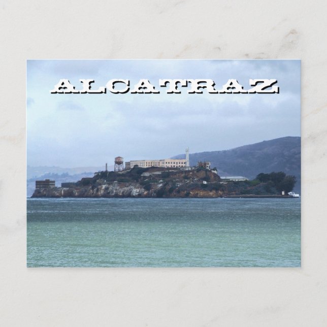 Alcatraz Postcard (Front)