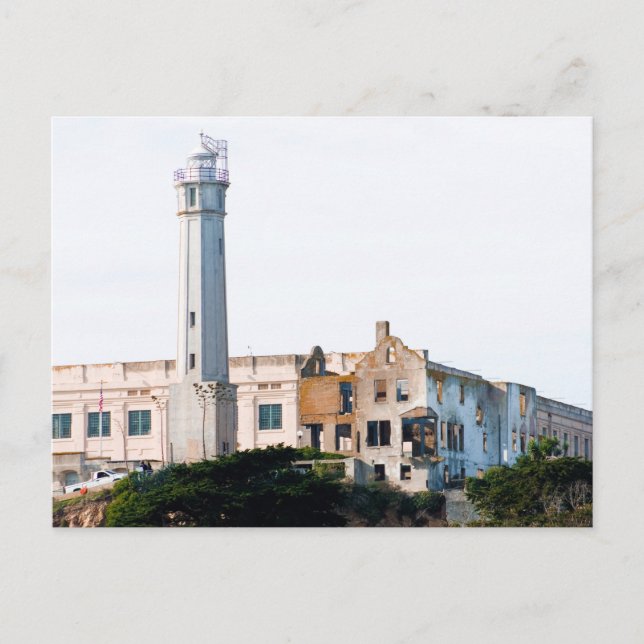 Alcatraz Prison Postcard (Front)