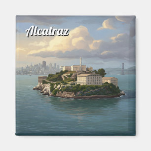 Alcatraz San Francisco Travel Magnet