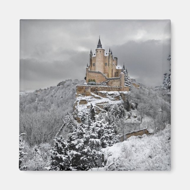 Alcazar de Segovia, Spain Magnet (Front)