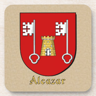 Alcazar Family Shield Coaster