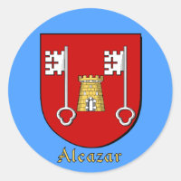 Alcazar Family Shield Stickers