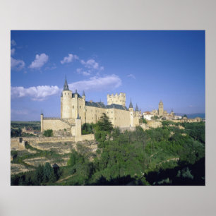 Alcazar, Segovia, Castile Leon, Spain 2 Poster