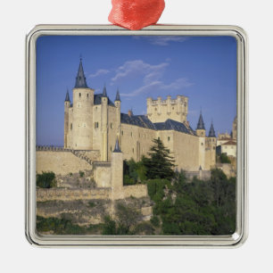 Alcazar, Segovia, Castile Leon, Spain Metal Ornament