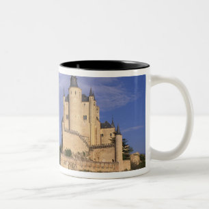 Alcazar, Segovia, Castile Leon, Spain Two-Tone Coffee Mug